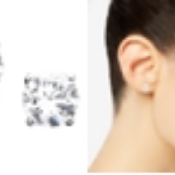 NEW CZ Stud Earrings Studs STERLING SILVER 925 5mm - Picture 4 of 6